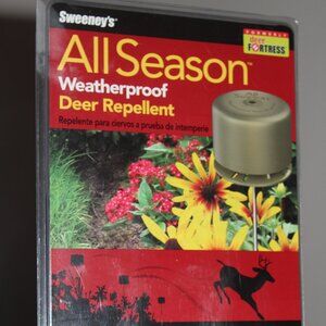 Sweeney's Natural Deer Repel 6 Units & Stakes Apply Once All Season New! Garden